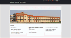 Desktop Screenshot of jagdishindia.com